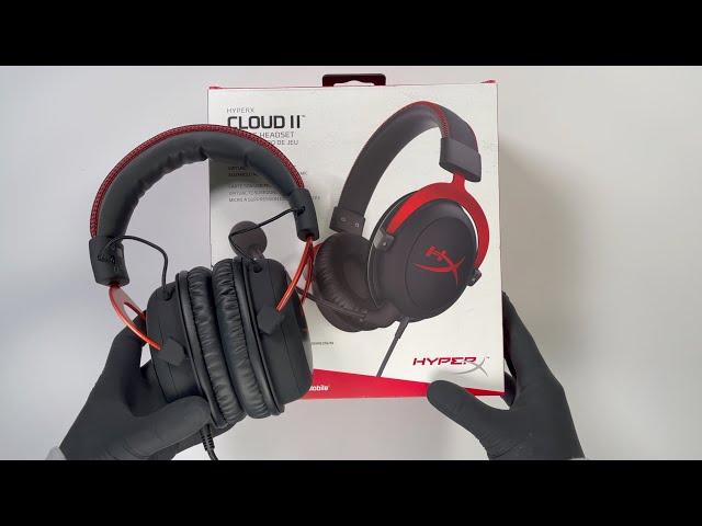 Hyper X Cloud II Headset Full Unboxing