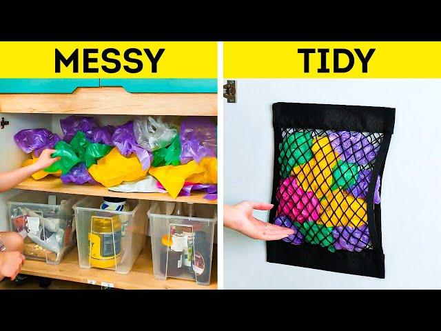 Genius Storage Hacks For an Organized Life!