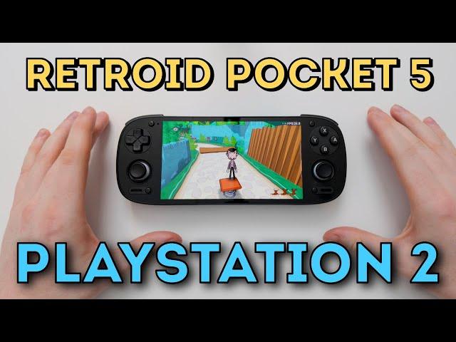 Retroid Pocket 5 PS2 Emulation