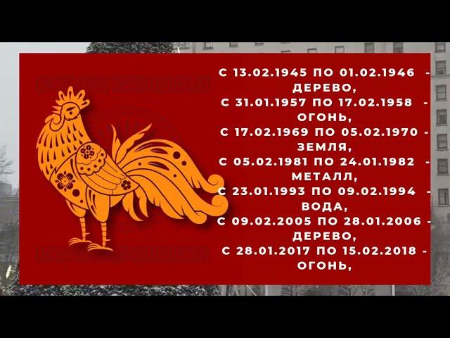 Гороскоп на 2024 год для рожденных в год ПЕТУХА, 1957, 1969, 1981, 1993, 2005 годов рождения