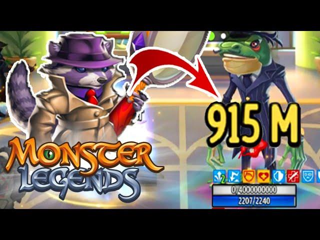 Monster Legends Detecticoon or Chopork in League 8  (best option) Bounty Hunt