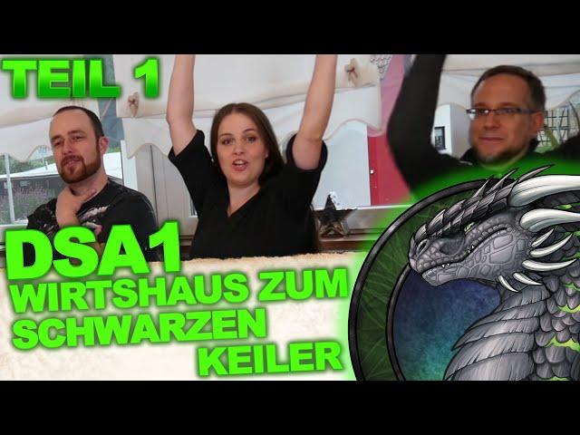 DSA1: Im Wirtshaus zum Schwarzen Keiler - Let's Play Teil 1 von X (twitch-Mitschnitt)