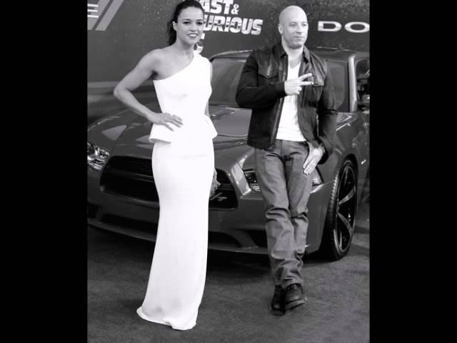 Michelle Rodriguez & Vin Diesel