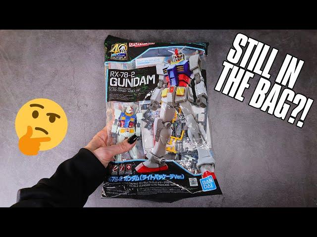 I Built The Entry Grade Gundam Without Taking It Out Of The Bag