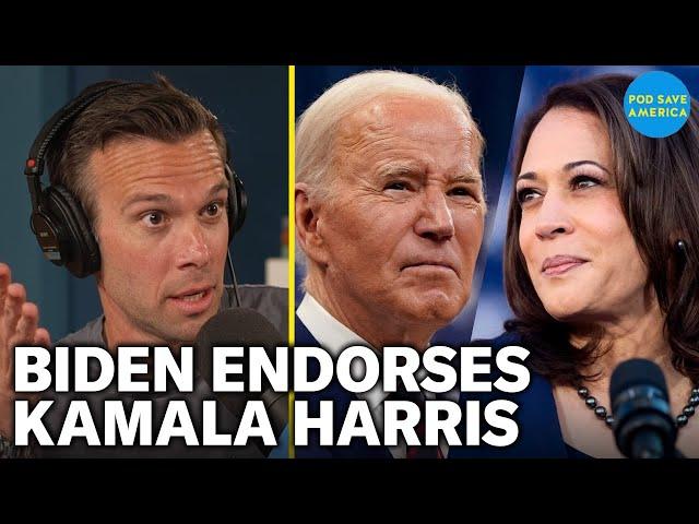 Kamala Harris Endorsed By Joe Biden For President. Republicans and Trump Campaign Are Reeling.