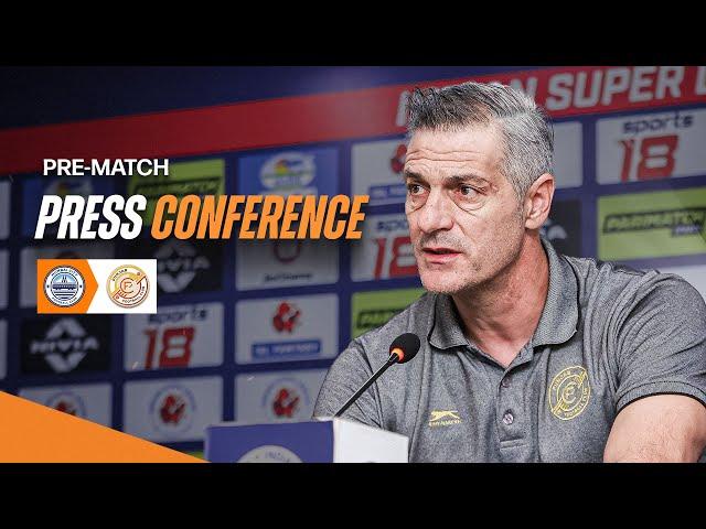 ISL 2024: Punjab FC Pre-Match Press Conference | MCFC vs PFC | Panagiotis Dilmperis and Asmir Suljic