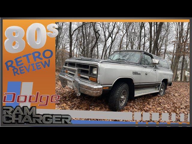 1986 Dodge Ramcharger | Retro Review