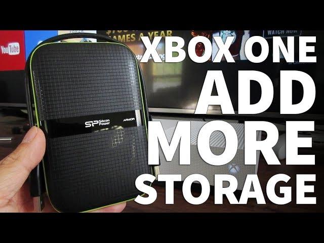 How to Connect External Hard Drive to Xbox One – Silicon Power Armor A60 Expansion Drive Review