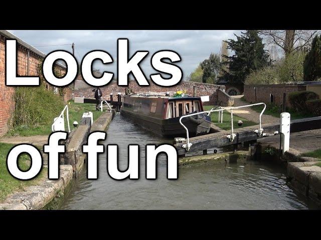 84. Travelling by narrowboat from Braunston to Crick on the Grand Union canal