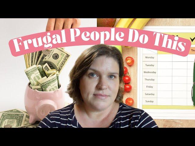 Habits of Highly Frugal People  5 THINGS FRUGAL PEOPLE DO