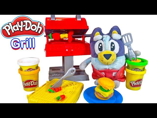 BLUEY- Learn to Make PLAY DOH Kitchen Creations with Baby Bluey