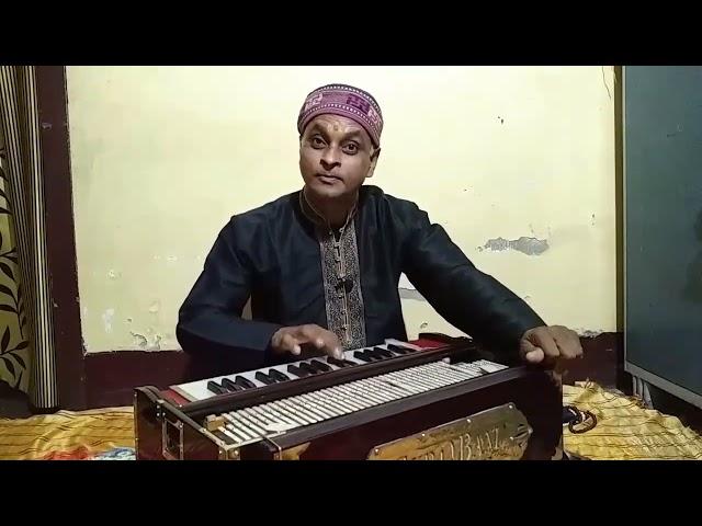 pt. sunil Pathak ji playing harmonioum unique style #yekalikaliankhen