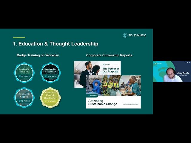 TD SYNNEX Earthmonth webinar