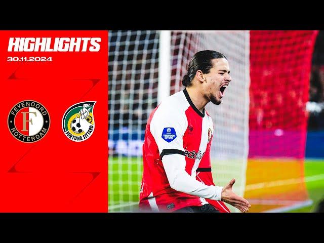 Highlights | Feyenoord - Fortuna Sittard | Eredivisie 2024-2025