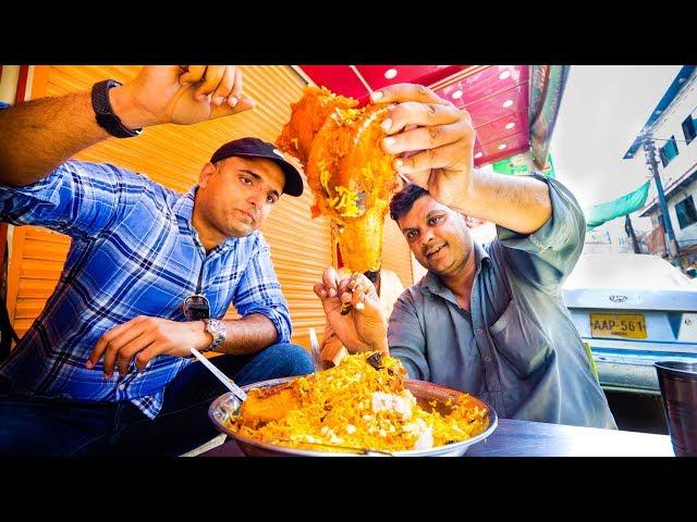 Street Food in Karachi, Pakistan - GIANT BONE MARROW BIRYANI + Ultimate Pakistani Street Food!