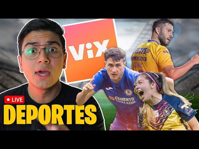 ¿QUÉ DEPORTES Y LIGAS HAY EN VIX PLUS? ⭐ | Las LIGAS, COMPETENCIAS y TORNEOS de VIX 