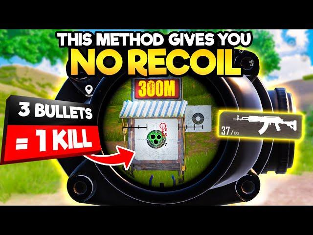 How To Master Zero Recoil Burst Fire Trick | PUBG MOBILE & BGMI!