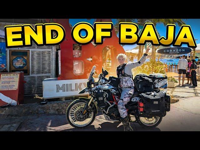 I Reached the End of Baja! ️ Solo Motorcycle Adventure - EP. 303