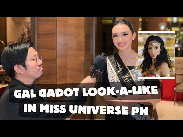 FIL-AM GAL GADOT LOOK-A-LIKE JOINS MISS UNIVERSE PHILIPPINES | AMANDA RUSSO