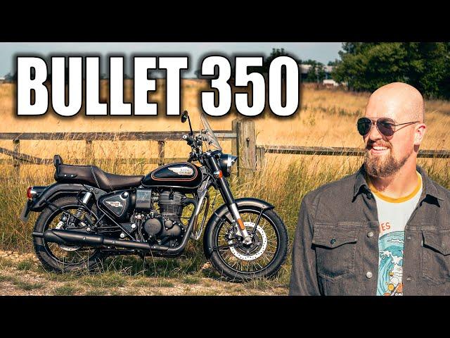 A Classic Icon in The British Countryside. RE Bullet 350 Revisited