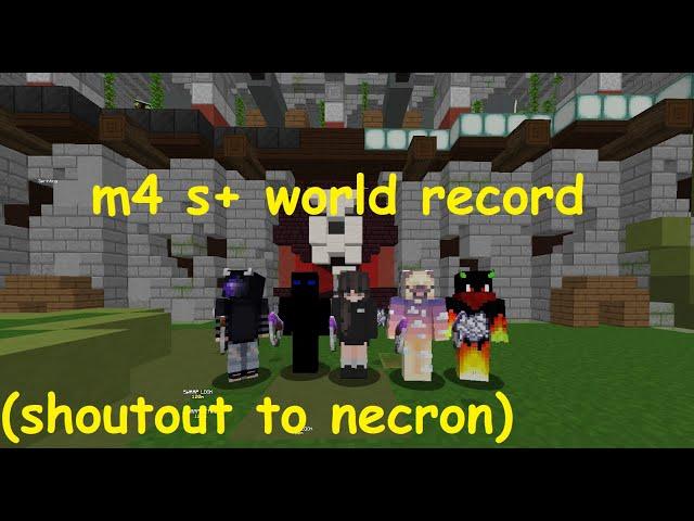 M4 S+ WORLD RECORD (1:33) hypixel skyblock dungeons (old)