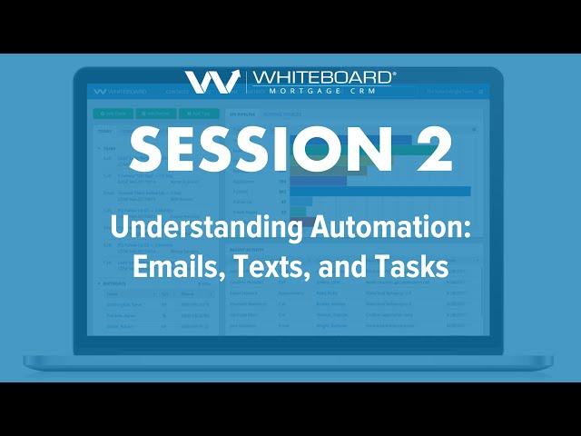 Getting Started With Whiteboard Mortgage CRM - Session 2