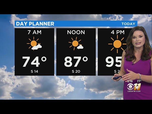 AM weather update with Anne Elise Parks