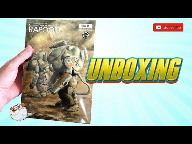 Maschinen Krieger Ma.K Rapoon Unboxing Review by Lincoln Wright