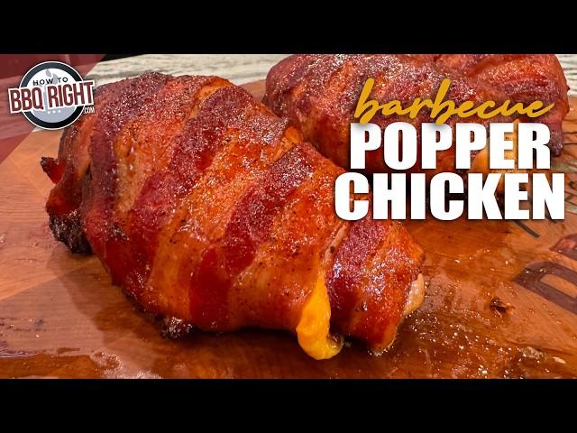 BBQ Bacon Wrapped Chicken Breasts