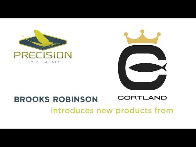 Brooks Robinson previews new products by Cortland for Precision Fly and Tackle