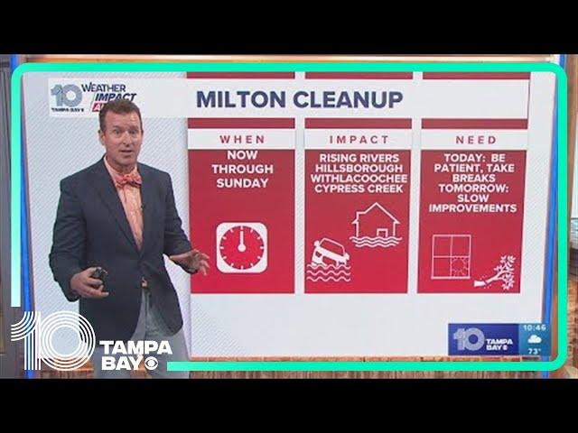 10 Tampa Bay Forecast: Milton Cleanup