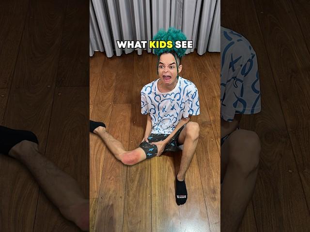 WHAT KIDS SEE  vs WHAT PARENTS SEE