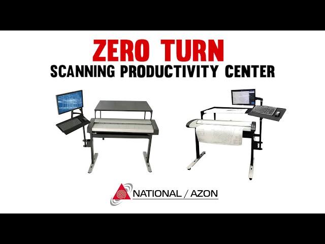 Zero Turn Wide Format Scanner Productivity Center - TAVCO