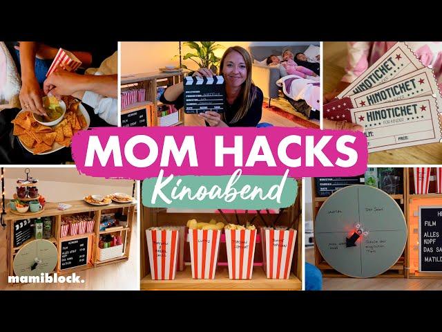 9 MOM HACKS | Movie Night | Best Tipps :  Kinoabend @Home | Heimkino | mamiblock