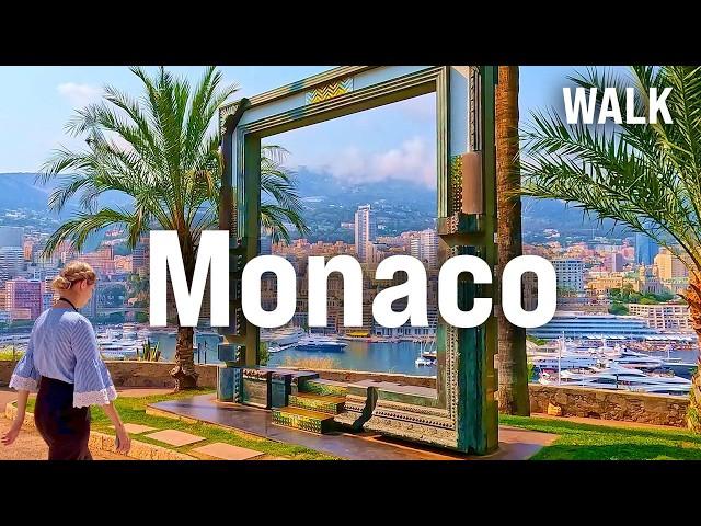 Monte Carlo, MONACO 4K Walking Tour - Captions & Immersive Sound [4K Ultra HD/60fps]