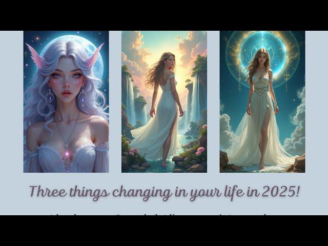 Tarot Reading for Air signs (Gemini, Libra, Aquarius) - 3 things changing in 2025 