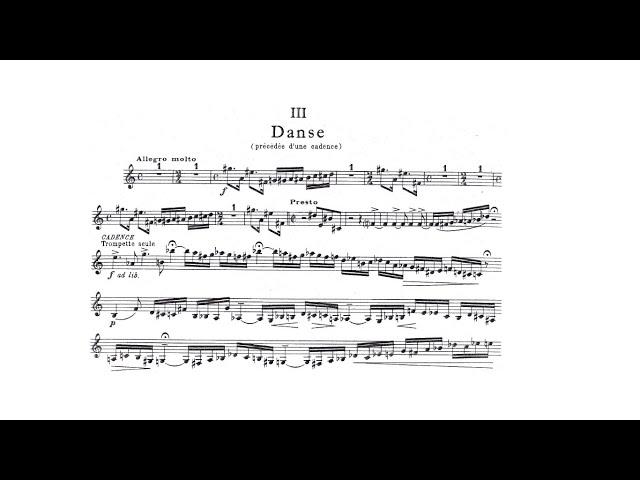 Alfred Desenclos: Incantation, Thrène et Danse (Eric Aubier, trumpet) III