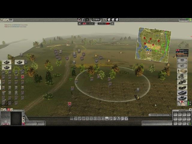 Japanese Contact Attrition - Men of War (RobZ) 3 vs. 3 on Ukraine