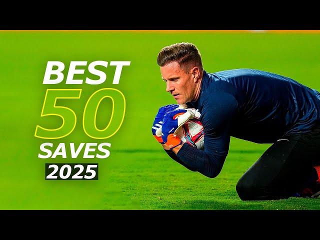 Best 50 Goalkeeper Saves 2024/25 | HD #2