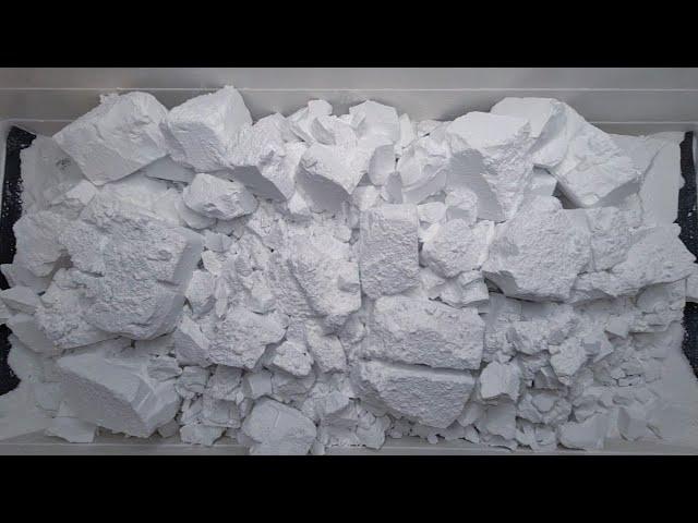 28 Broken Blocks Of Easy Grip Gym Chalk ASMR | Basement Findings | Oddly Satisfying ASMR