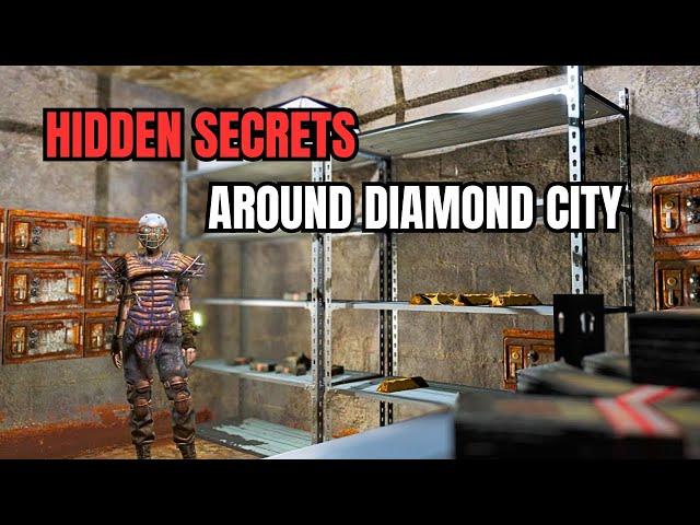 Uncovering ALL SECRETS Around Diamond City - Fallout 4 Guide