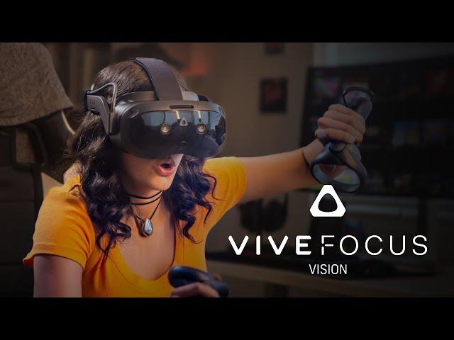 Introducing VIVE Focus Vision - Next-Gen VR Gaming by HTC VIVE