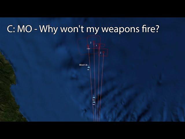 C: MO - Why won't my weapons fire?