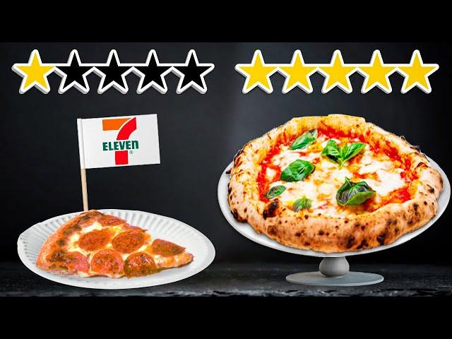 WORST Rated Pizza Vs. BEST Rated Pizza!