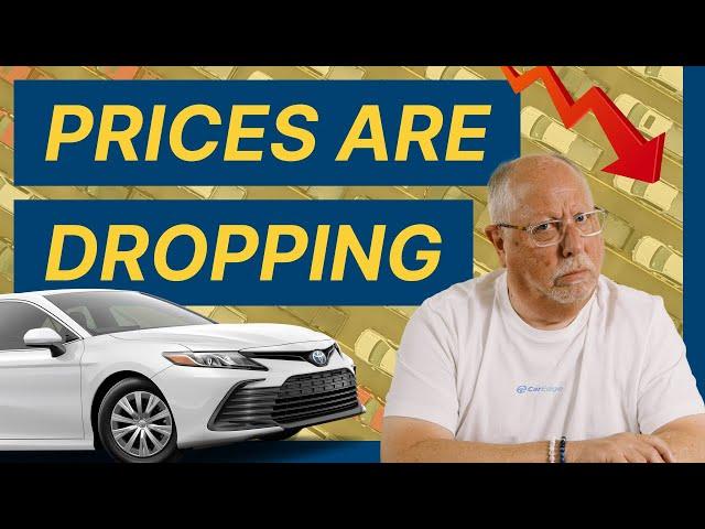 Car Prices Begin to FALL | Car Market RESET in 2024!?