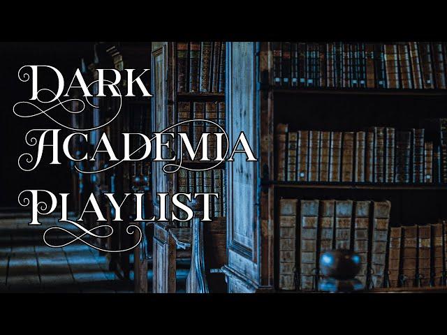 alone in the library reading by Moonlight | Dark Academia Playlist