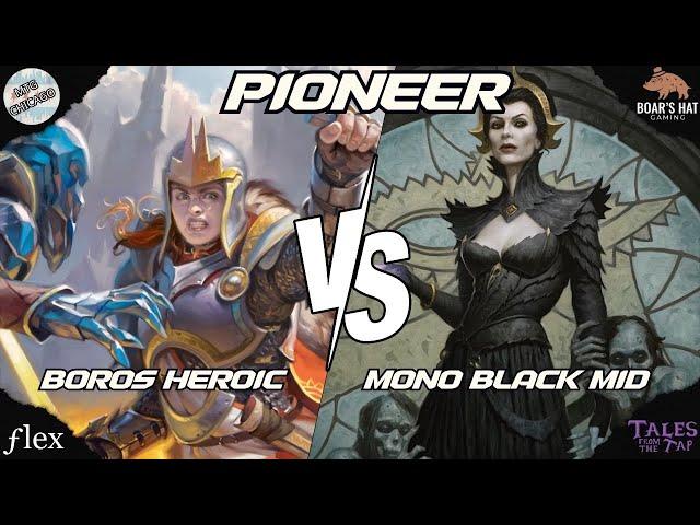 Boros Heroic VS Mono Black Mid [MTG Pioneer]