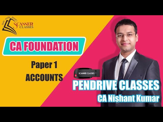 Pen Drive Classes for CA Foundation