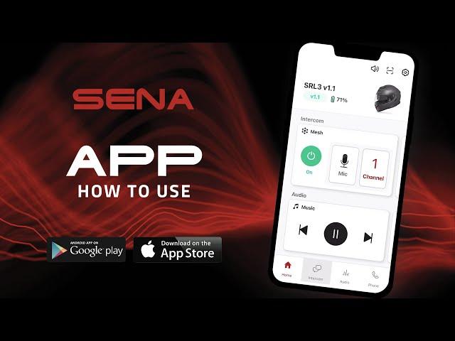 How To Use The SENA App - Tutorial