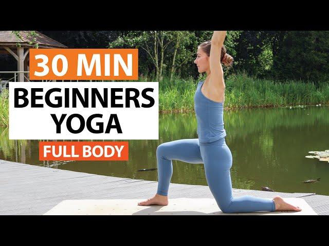 30 Min Beginners Yoga Flow | Full Body Yoga Foundations for Beginners